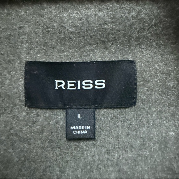 Reiss Liam Wool-Blend Jacket in Gray size L - Picture 14 of 16